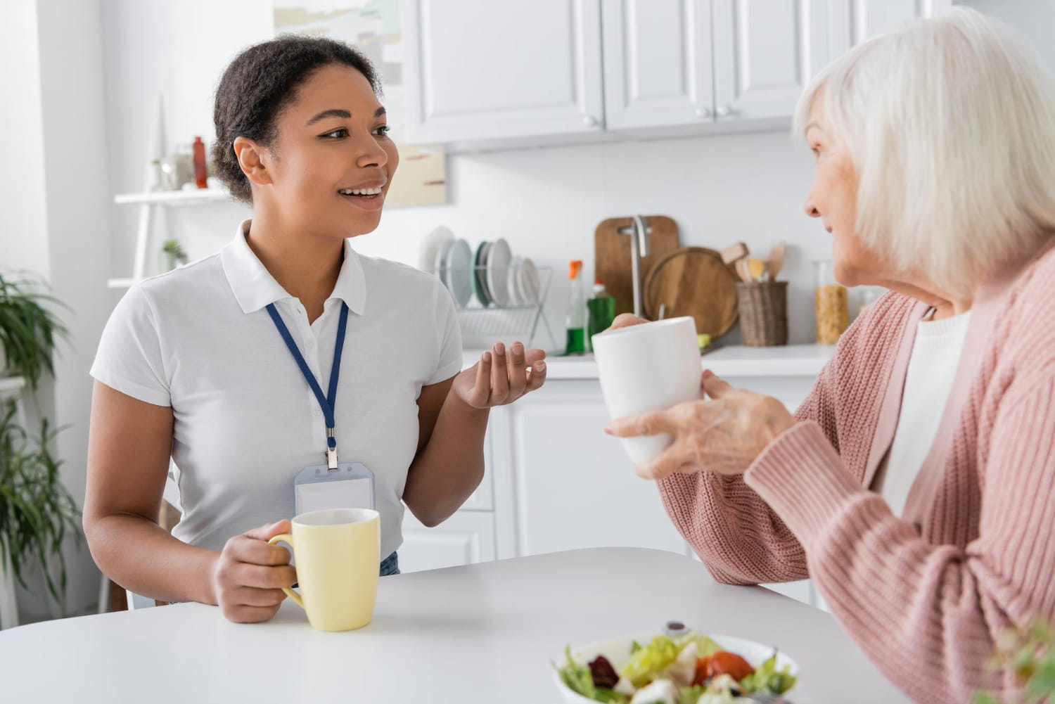 Pamfield carer supporting a client